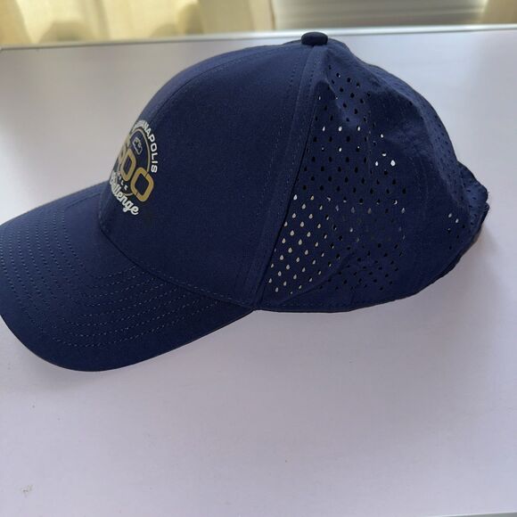 Indianapolis 500 Mile Challenge Festival Strapback Adjustable Hat Cap Indy Blue - Picture 3 of 6